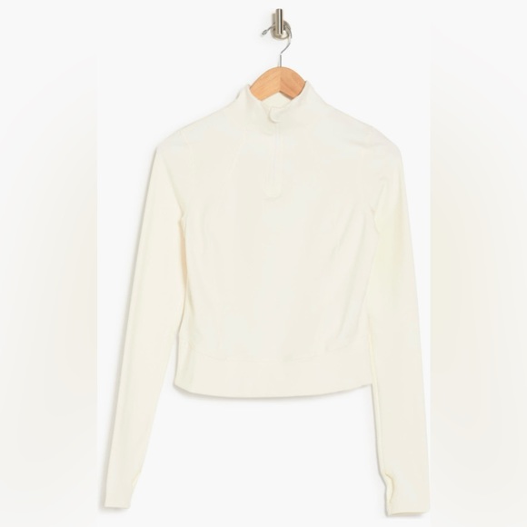 NWT Yogalicious Lux Crosstrain Half Zip Cropped Jacket - Picture 9 of 9